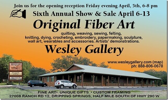 Wesley Gallery Show 2013 ad